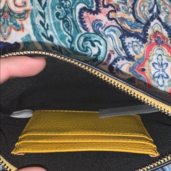 Navy and Yellow Calvin Klein Wallet - Picture 4 of 4